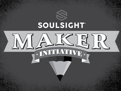 Makers Initiative agency branding illustration lettering