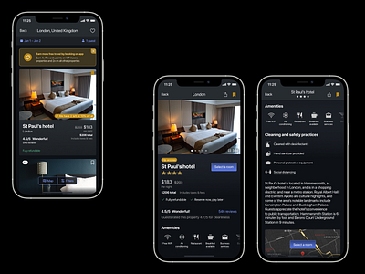 Expedia clean ui layout minimal mobile typography ui