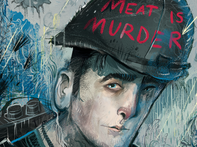 Meat Is Murder cover editorial morrissey music paste magazine the smiths vegetarianism