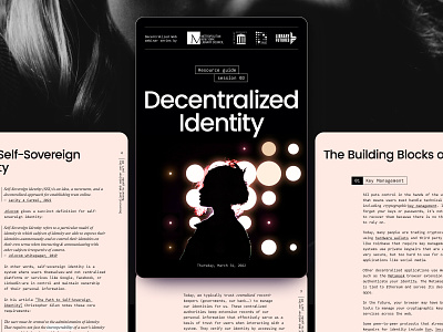 Decentralized Web webinar series. Resource guide 03 blockchain branding decentralization ebook guide identity web3 webinar