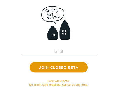 2homes - Join closed beta beta branding children coming soon confirmation family kids landing launching soon mascot startup
