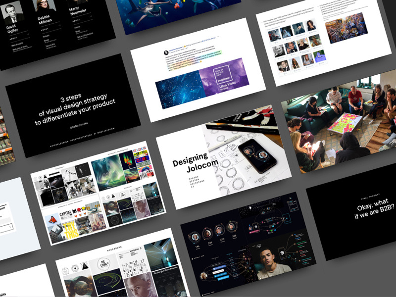 UX/UI Berlin #24 - Takeaway slides branding design process meetup slides talks design strategy visual design