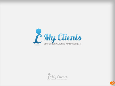 Myclients - Logo brand design freelance illustration logo mockupestudio photoshop