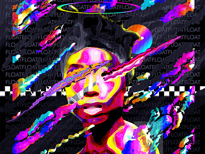 Abstract Poster Behance Livestream by Klarens Malluta on Dribbble