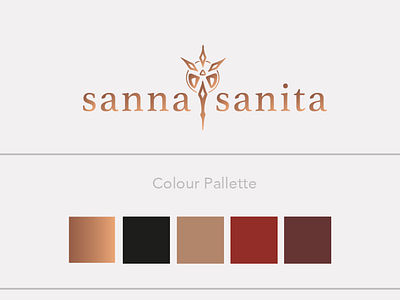 Sanna Sanita Logo brand and identity branding design graphic illustration illustrator logo typography vector