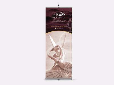 Eros Festival Banner banner banner ad brand and identity branding design graphic illustration indesign logo photoshop