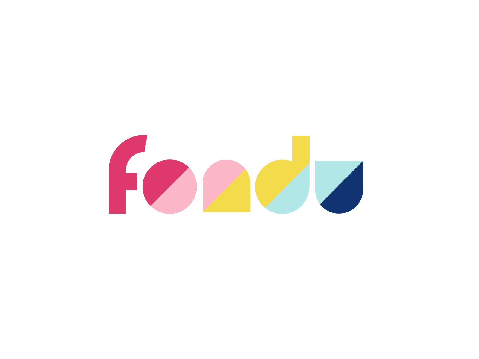 Fondu animation brand branding celebration design logo logomark motion motion graphics rainbow reel video wordmark