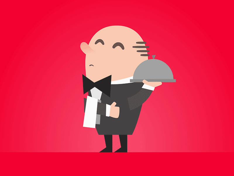 Butler by Stephen Thomas on Dribbble