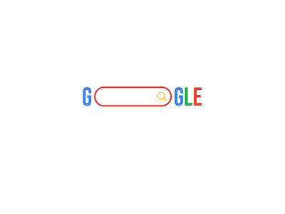 Google Minimal Search Logo