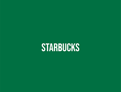 Starbucks Minimal Logo bebas neue branding clean coffee coffee beans design graphic design logo logotype minimal negative space starbucks