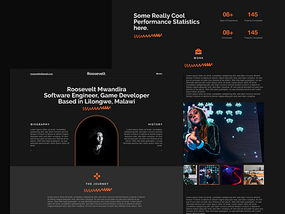 Game Developer Web Portfolio | Landing Page