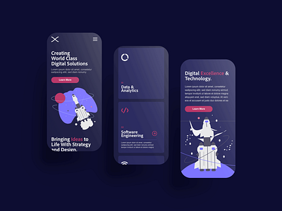 Cosmic Limit Responsive Website