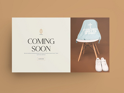 VSSL Website Coming Soon christian clean coming soon design faith graphic design minimal online store web design website