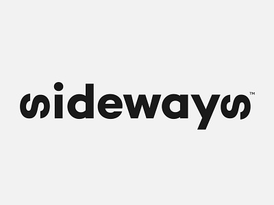Sideways Concept brandidentity branding branding design clothing brand design illustration logo logo design logoconcept logonew logotype logotype design logotypedesign minimal type typedaily typography