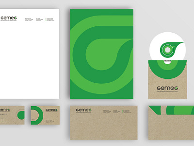 GEMEC's Stationary branding business cards letter heads stationary