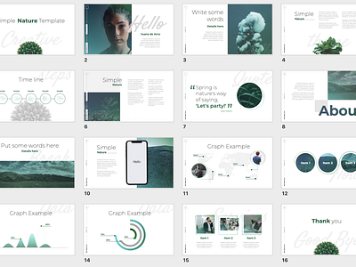 Nature Clean PPT Template
