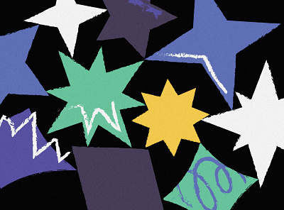 AIGA Wichita "The Deck" Closeup 10 2021 aiga brush deck diamonds outer shiny space star stars texture the wichita