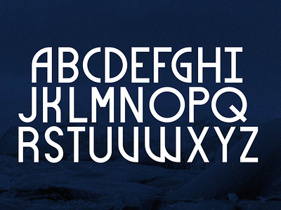 Glacier Typeface