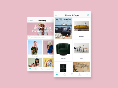 Wehkamp - App design