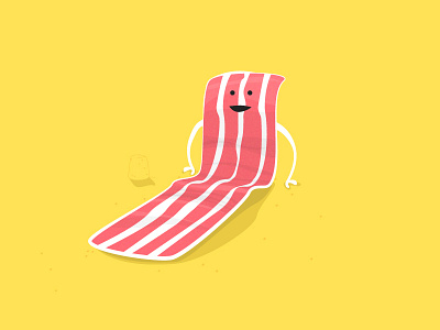 Kevin ass bacon beach illustration sand smart
