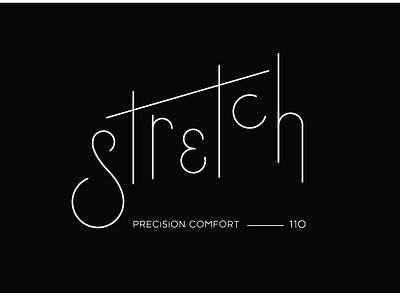 Stretchy Reject branding design logo typography