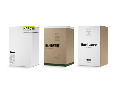 Hardware Reject branding design package design print
