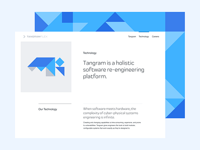 Tangram header!