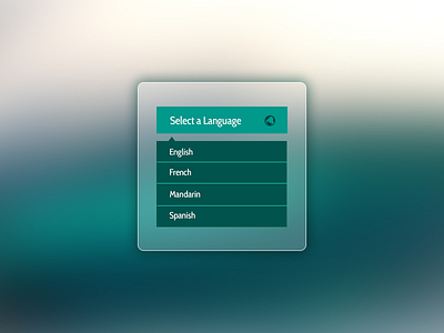 Select a Language Widget