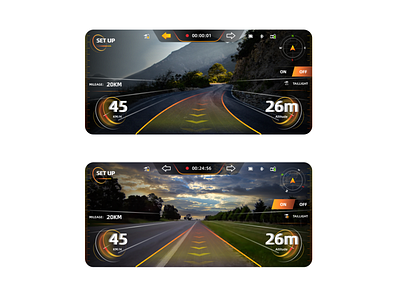 AR Riding Action camera cycling UI APP app ar cam cycling design ui