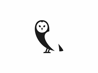 Barn Owl 🦉 animal animal logo brand identity branding drawing graphic design illustration jeffrey dirkse logo logo design logos mark minimal minimal logo owl symbol vector visual identity