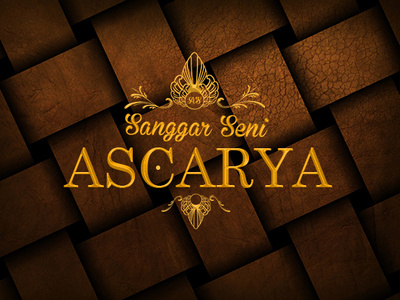 Sanggar Seni Ascarya branding design illustration lettering logo type typography vector website