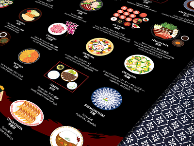 Japan Delicacy Poster design food illustration japan japanese food poster