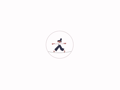 Balance your creativity & sales animation app motion graphics ui
