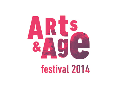 A A Logo age arts brand branding brush festival identity ink lettering logo type typography