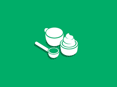 Coffee Icecream branding coffee icon identity illustration vector