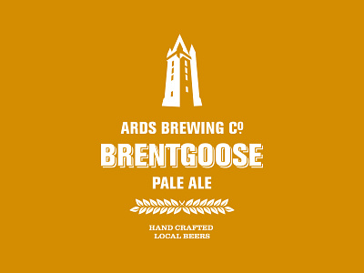 Ards Brewing Co beer bottle craft identity logo packaging