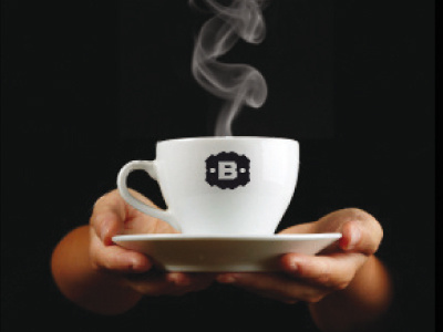 Bailies branding coffee crest drink emblem identity logo packaging