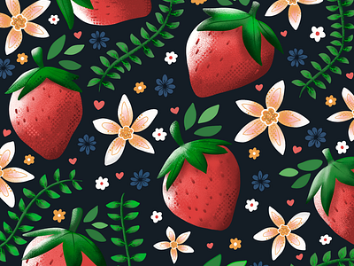 Strawberry Illustration