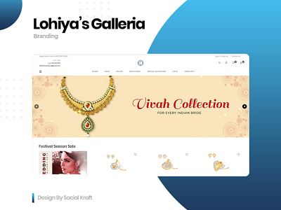 Lohiya's Galleria - Design & Development Jewellery Online E-Shop jewellery jewellery ecommerce website jewellery logo jewellery shop jewellery store jewellery website design website design company website designer