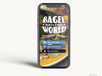 Exploring the World of Bagels app branding design ui ux