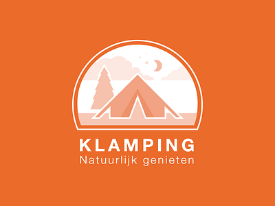 Klamping diap hohb home of happy brands logo nature of orange vector white