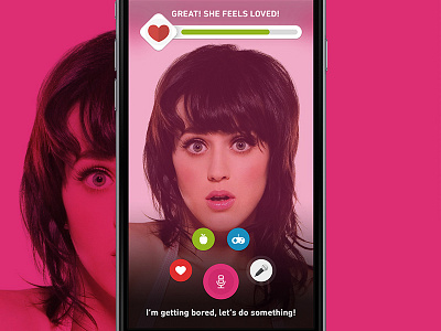 Sing along Concept app boredom ios karaoke katy perry mock up ui