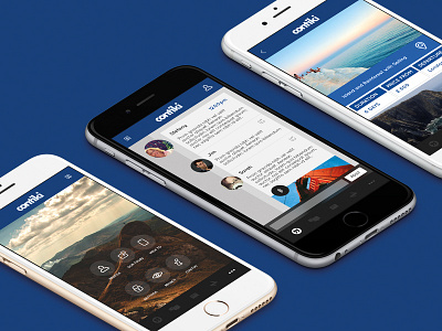Contiki android app ios app ui ux