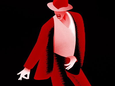 Great man cucoloris illustration michael jackson photography