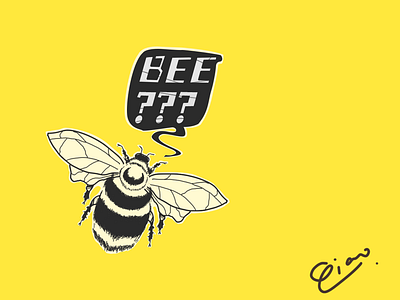 fat Bee illustration