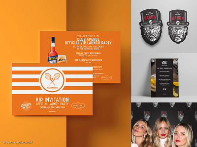 SDS Campari Design Work branding design media social sydney