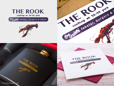 SDS The Rook Branding branding design illustration logo media print social sydney typography