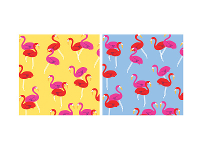 flamingo fun pattern flamingo illustration pattern print printmaking