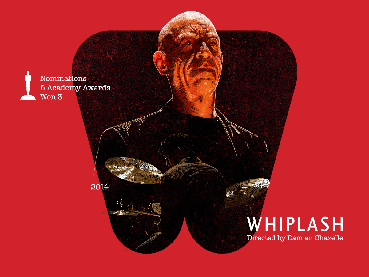 W For Movie Whiplash By Nirav Khant On Dribbble