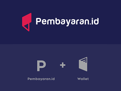 Pembayaran.id money app online wallet p logo payment transaction wallet app wallet logo